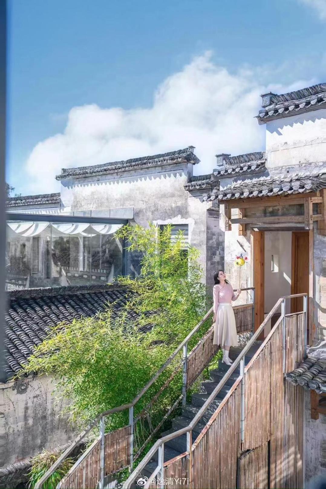 Hongcun Old Street Country House Montes Huang Exterior foto